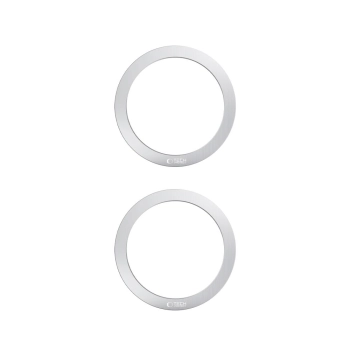 Pierścień blaszka magnetyczna MagSafe do etui smartfona - srebrny