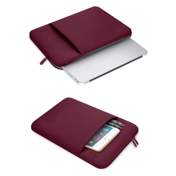 Pokrowiec etui na laptopa 13'' Neopren - bordowy