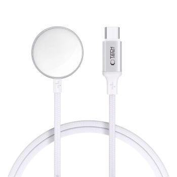 Ładowarka indukcyjna do Apple Watch USB-C 3W 1m - biała