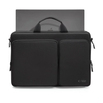Torba na laptopa 17'' i akcesoria 44x31x7cm - czarna