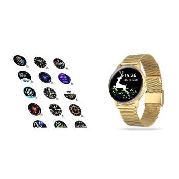 Damski SMARTWATCH G.Rossi SW015-5 Złoty