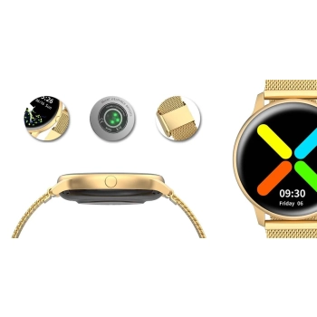 Damski SMARTWATCH G.Rossi SW015-5 Złoty