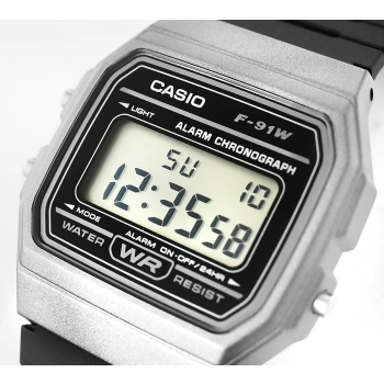 Zegarek Męski CASIO F-91WM-1BDF