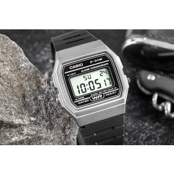 Zegarek Męski CASIO F-91WM-1BDF