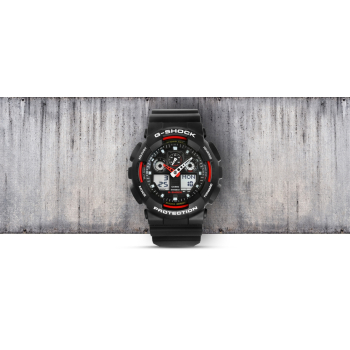 Zegarek Męski CASIO G-SHOCK GA-100-1A4ER 20 Bar Do Nurkowania+ BOX