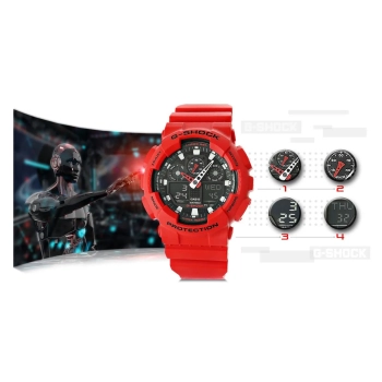 Zegarek Męski CASIO G-SHOCK GA-100B-4AER 20 Bar Do nurkowania + BOX