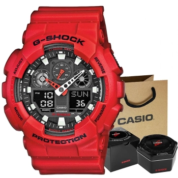 Zegarek Męski CASIO G-SHOCK GA-100B-4AER 20 Bar Do nurkowania + BOX