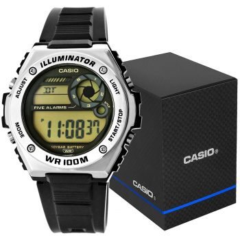Zegarek Casio MWD-100H-9AVEF 10 BAR Do pływania Unisex + BOX