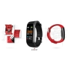 Smartband Giewont Czarny GW200-1 + Pasek Czerwony
