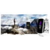 Smartband Giewont Czarny GW200-2 + Pasek Biały