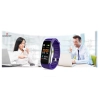 Smartband Giewont Czarny GW200-3 + Pasek Fioletowy
