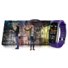 Smartband Giewont Czarny GW200-3 + Pasek Fioletowy