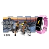 Smartband Giewont Czarny GW200-4 + Pasek Różowy