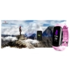 Smartband Giewont Czarny GW200-4 + Pasek Różowy