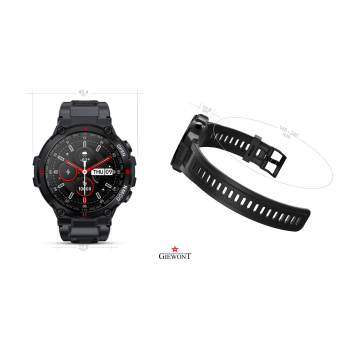 Smartwatch Giewont GW430-1 Czarny