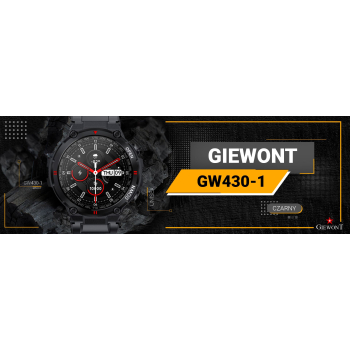 Smartwatch Giewont GW430-1 Czarny