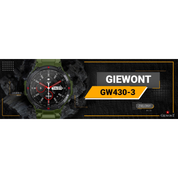Smartwatch Giewont GW430-3 Zielony