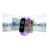 Smartband Giewont Czarny GW200-8 + Pasek Jasnofioletowy