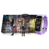 Smartband Giewont Czarny GW200-8 + Pasek Jasnofioletowy