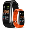 Smartband Giewont Czarny GW200-9 + Pasek Pomarańczowy