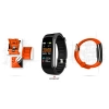 Smartband Giewont Czarny GW200-9 + Pasek Pomarańczowy