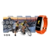 Smartband Giewont Czarny GW200-9 + Pasek Pomarańczowy