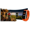 Smartband Giewont Czarny GW200-9 + Pasek Pomarańczowy