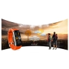 Smartband Giewont Czarny GW200-9 + Pasek Pomarańczowy