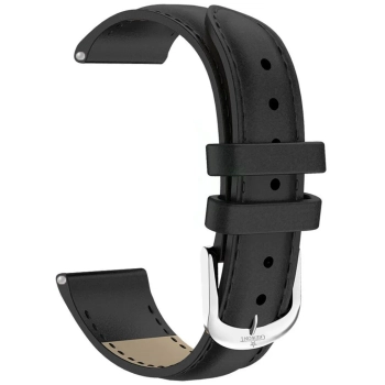 Pasek do Smartwatch Giewont GW300 skórzany CZARNY GWP18B