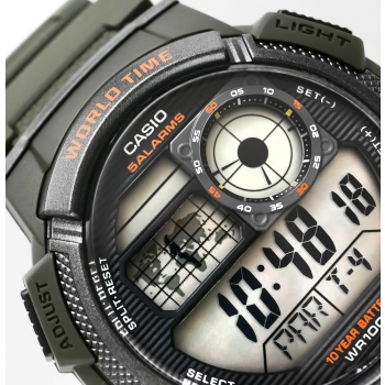 Zegarek Męski CASIO AE-1000W-3AVDF + BOX