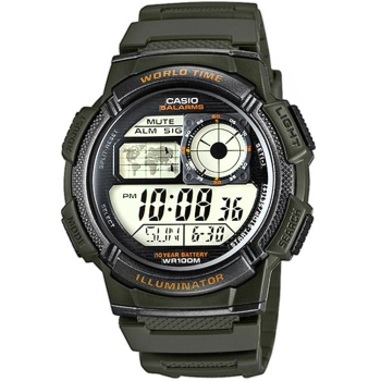 Zegarek Męski CASIO AE-1000W-3AVDF + BOX