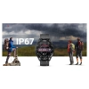 Smartwatch Giewont GW450-1 Czarny + Pasek Czarny Silikonowy