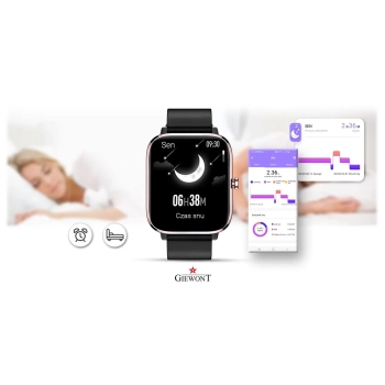 Smartwatch Giewont GW230-3 Różowe Złoto-Czarny