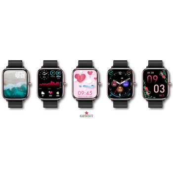 Smartwatch Giewont GW230-3 Różowe Złoto-Czarny