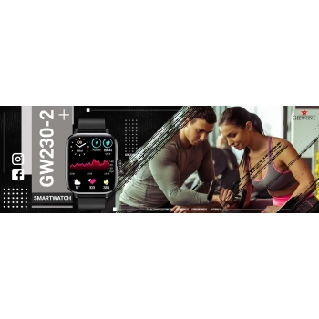 Smartwatch Giewont GW230-2 Czarny-Czarny
