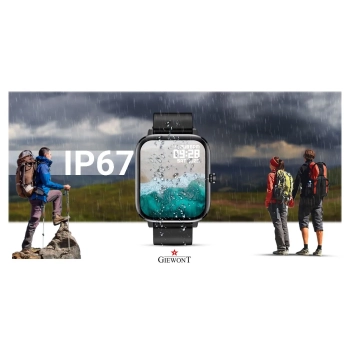 Smartwatch Giewont GW230-2 Czarny-Czarny