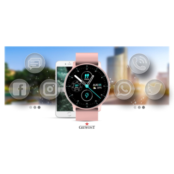 Smartwatch Giewont GW120-1 Różowy