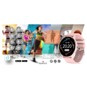 Smartwatch Giewont GW120-1 Różowy
