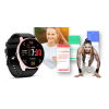 Smartwatch GIEWONT Sport Around GW120-3 - Rose Gold/Black Effect