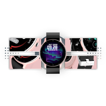Smartwatch GIEWONT Sport Around GW120-3 - Rose Gold/Black Effect