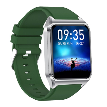 Smartwatch Rubicon RNCE89-4 Srebrno-Zielony