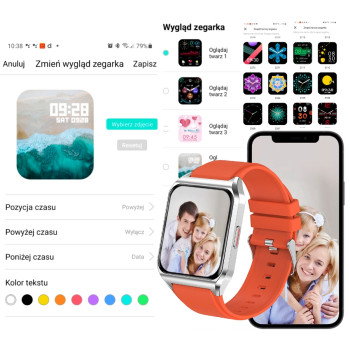 Smartwatch Rubicon RNCE89 Black SMARUB162