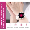 Smartwatch Damski Rubicon RNCF02-2 Złoty + Pasek Różowy