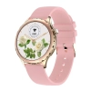 Smartwatch Damski Rubicon RNCF02-2 Złoty + Pasek Różowy