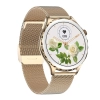 Smartwatch Damski Rubicon RNCF02-2 Złoty + Pasek Różowy
