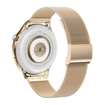 Smartwatch Damski Rubicon RNCF02-2 Złoty + Pasek Różowy