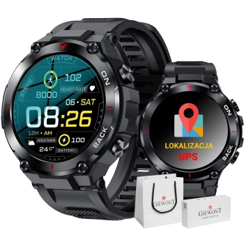Smartwatch Giewont GW460-1 Czarny GPS