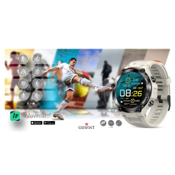 Smartwatch Giewont GW460-3 Szary GPS