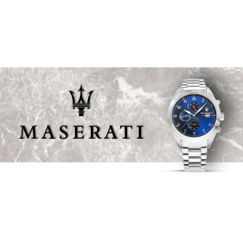 Zegarek Męski Maserati Traguardo R8853112505 + BOX