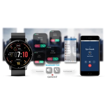 Smartwatch Giewont GW120-2 PRO Czarny
